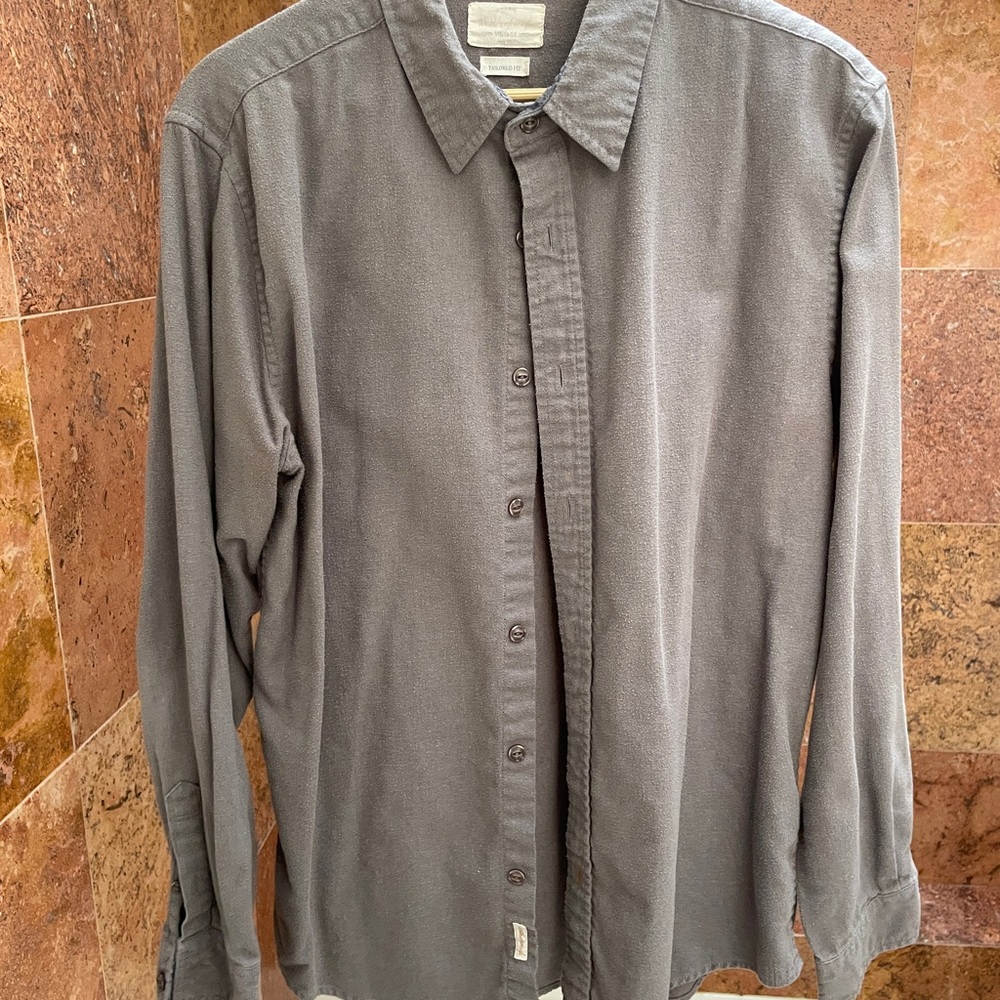Weatherproof Vintage Men's Gray Shirt